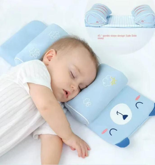 Ergonomic Baby Head Shaping Support Pillow – Prevent Flat Head